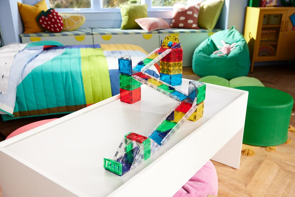 MAGNA-TILES - Rail Racers Deluxe - 90 stuks