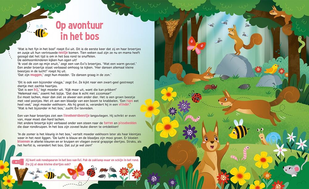 Speuren in het bos