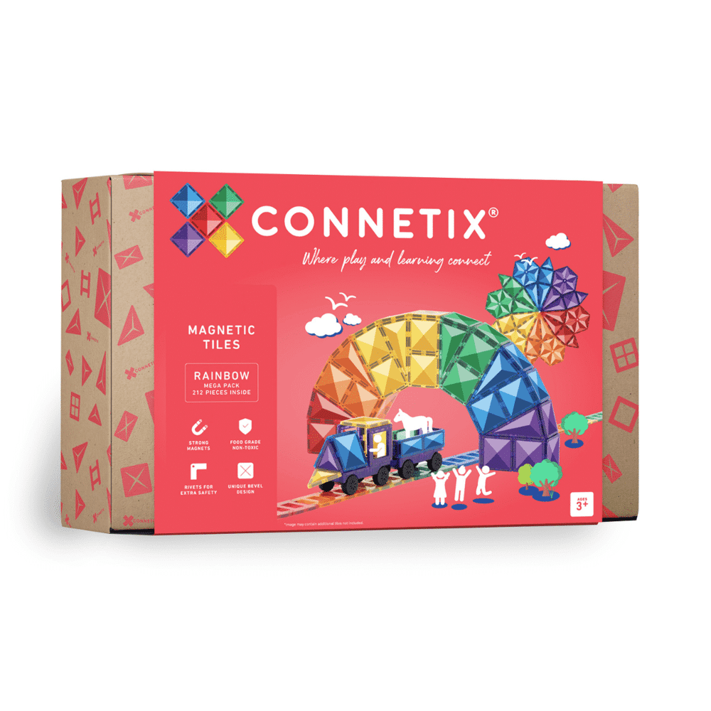 Connetix Rainbow Mega Pack - 212 stuks Connetix Rainbow Mega Pack - 212 stuks
