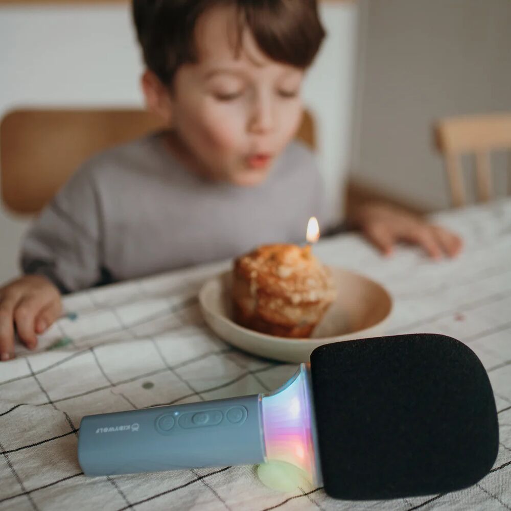 KIDYMIC - Karaoke microfoon - Blauw