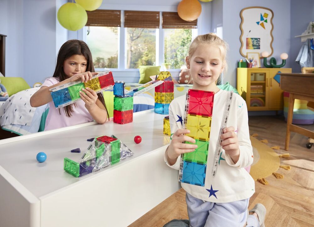 MAGNA-TILES - Rail Racers Deluxe - 90 stuks