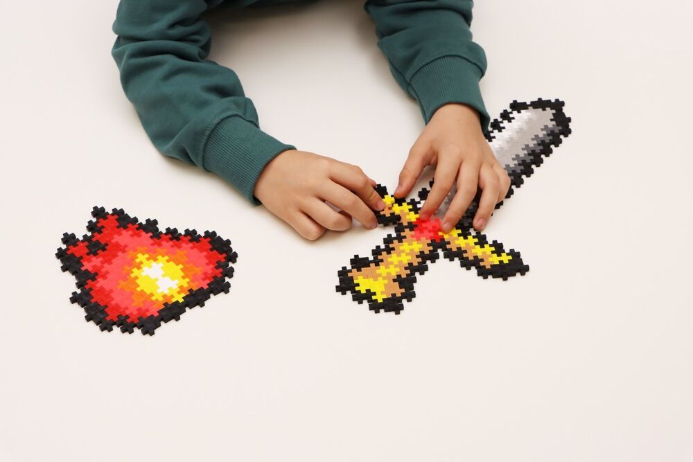 Puzzle by number Plus-Plus Zwaard (250st)