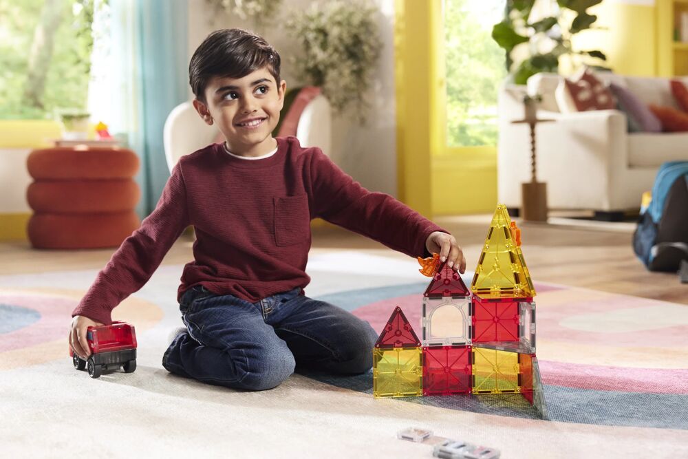 MAGNA-TILES - Fire Station - 27 stuks