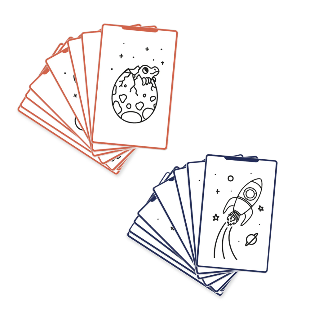 Refill KIDYDRAW-MINI - Dinos + Ruimte