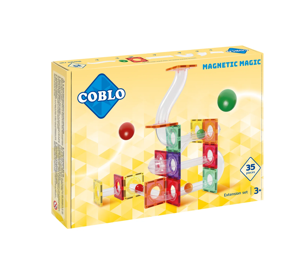 Coblo Classic Knikkerbaan uitbreiding (35 stuks)