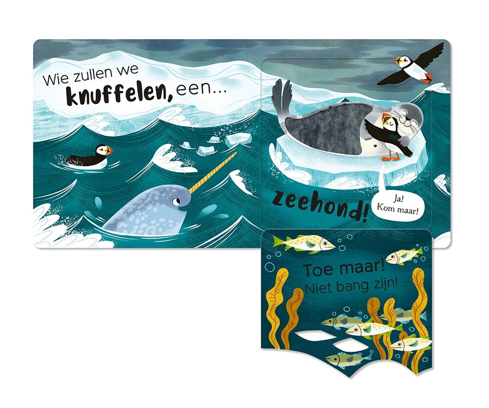 Kietel en kriebel een ijsbeer