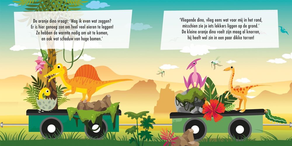 Puzzeltrein Dino's