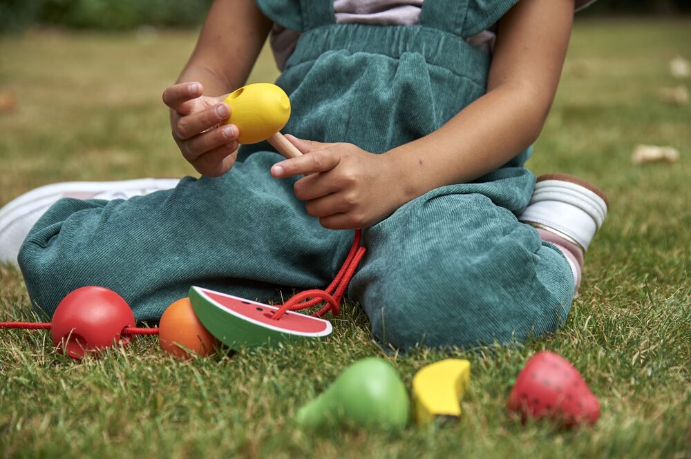 Tickit Houten Rijgvruchten (7 stuks)