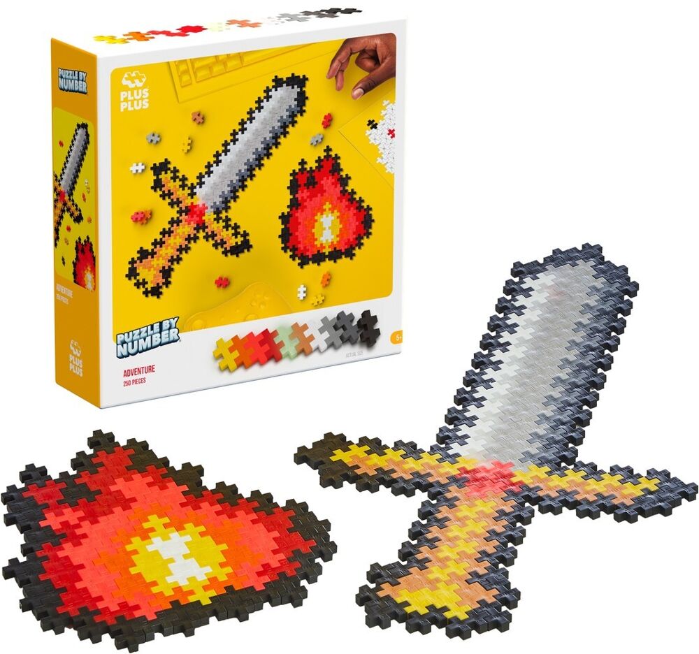 Puzzle by number Plus-Plus Zwaard (250st)