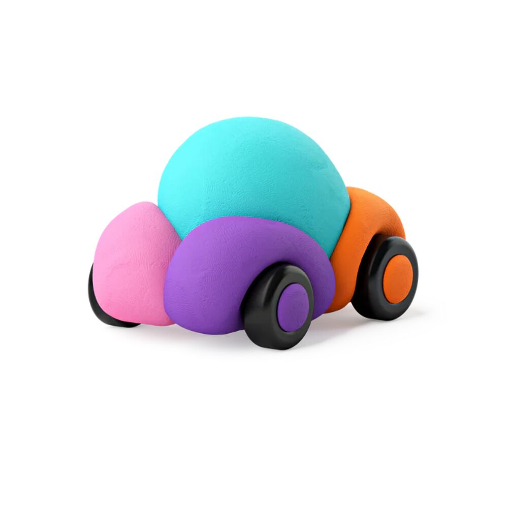 HeyClay - Happy Cars - 3 autos