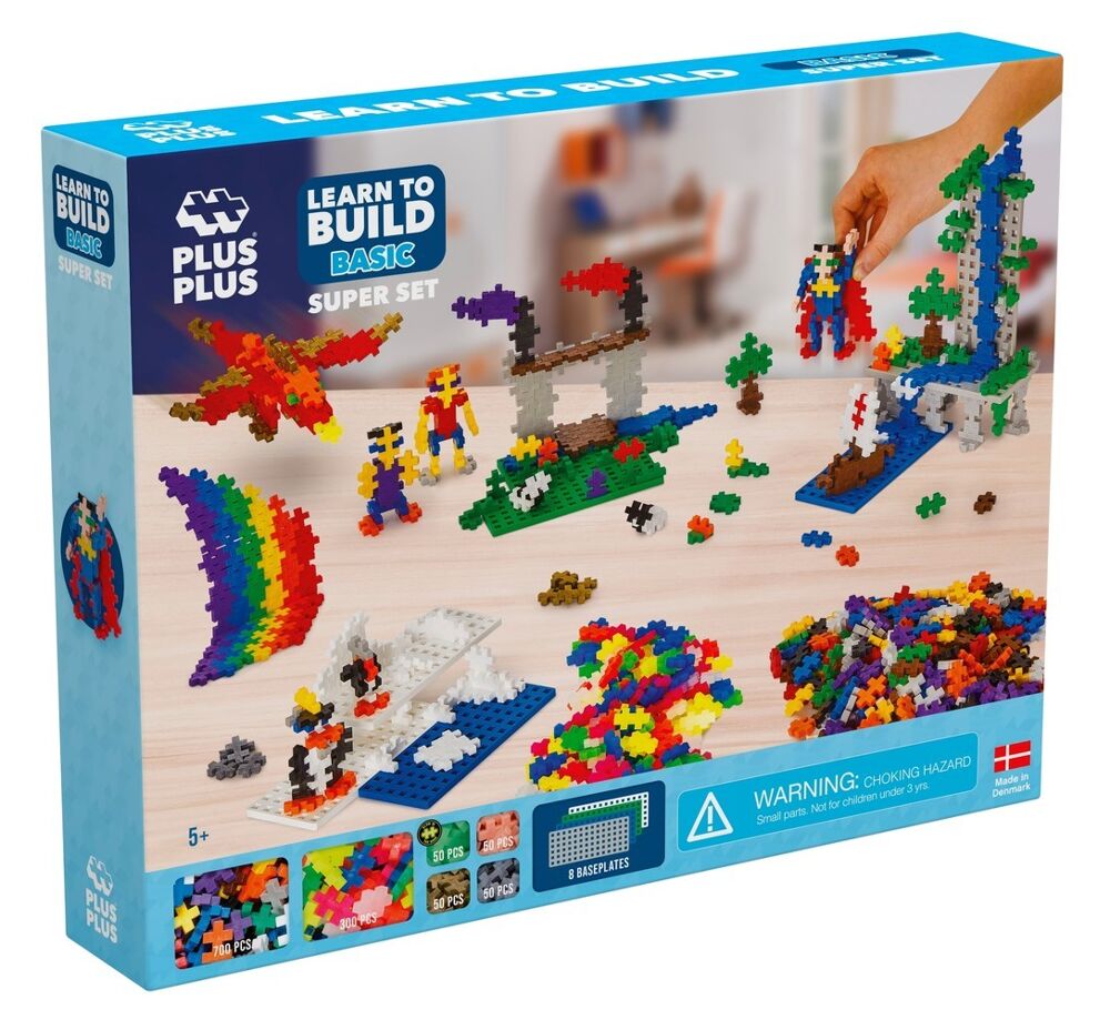 Learn to build Plus-Plus Basic (1200st)