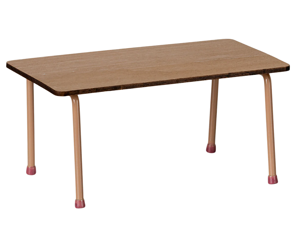Tafel en stoelen voor Maileg muizen - Dark powder