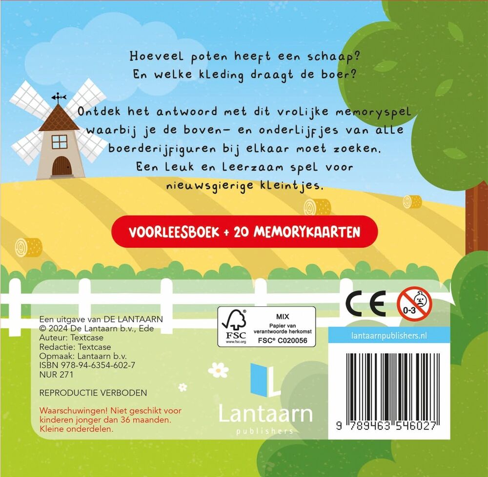 Kun je mij vinden? Op de boerderij