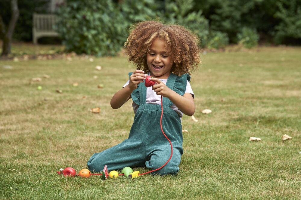Tickit Houten Rijgvruchten (7 stuks)
