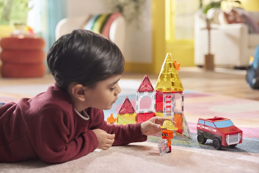 MAGNA-TILES - Fire Station - 27 stuks