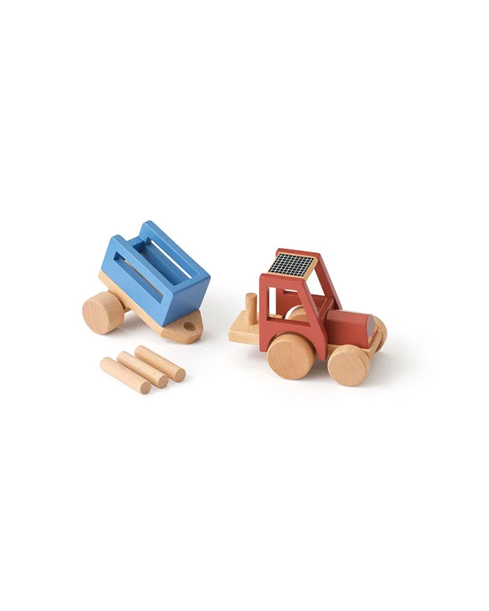 Houten Tractor