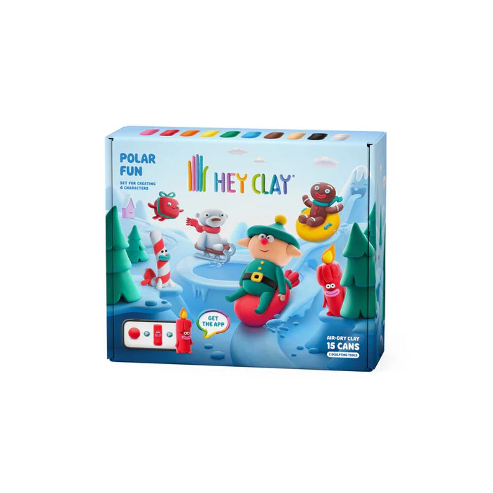HEY CLAY Polar Fun - 15 bakjes