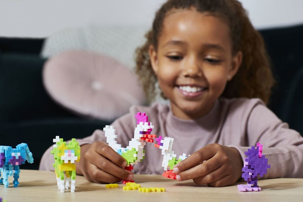 Learn to build Plus-Plus Dieren (275st)
