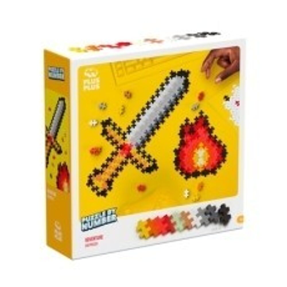 Puzzle by number Plus-Plus Zwaard (250st)