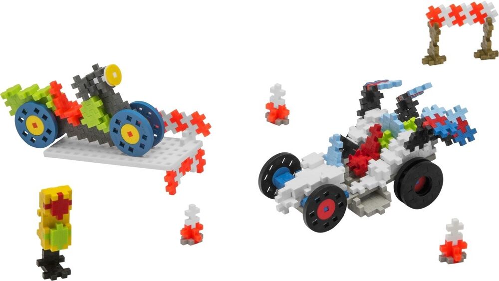 Learn to build Plus-Plus voertuigen (500st)