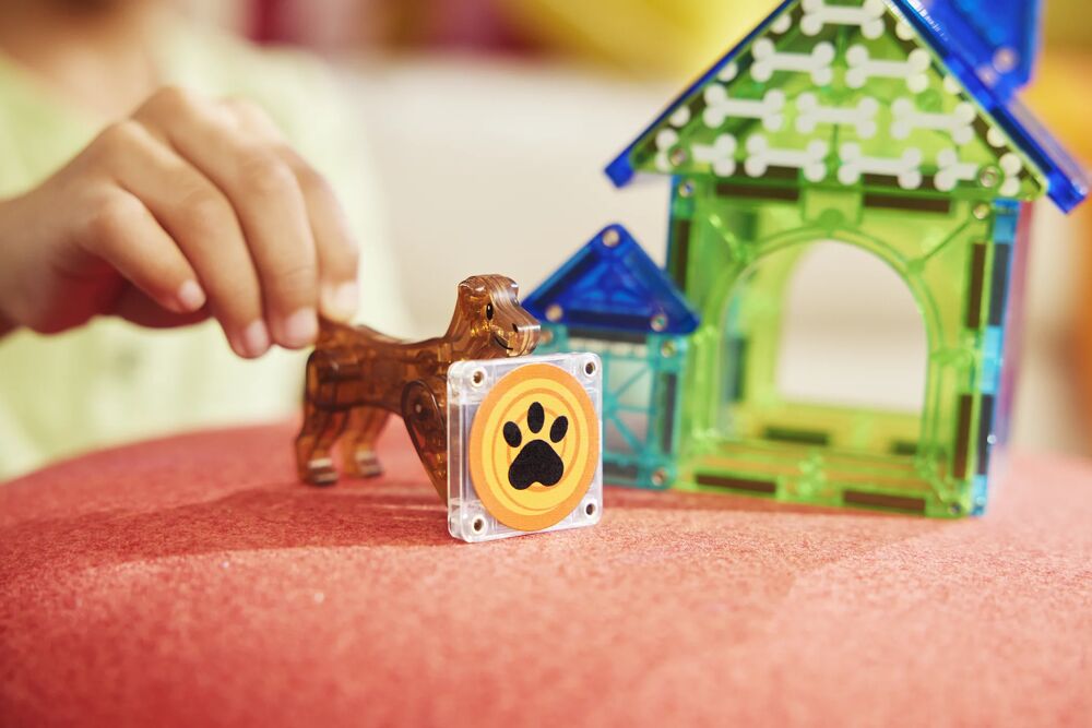 MAGNA-TILES - Dog house - 13 stuks