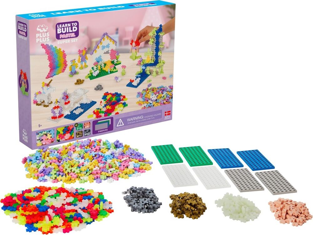 Learn to build Plus-Plus Pastel (1200st)