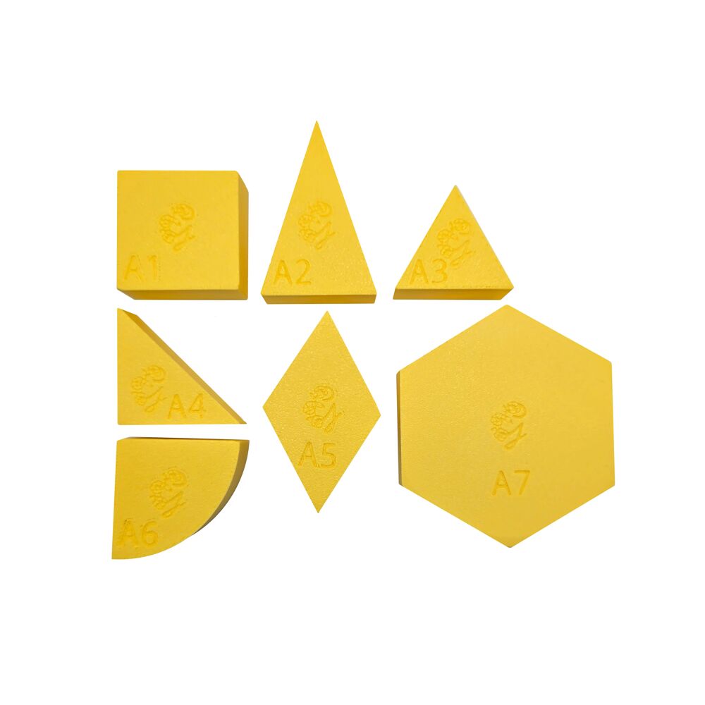 Grennn speelbakje Mandigo - Geel - Vierkant - A1