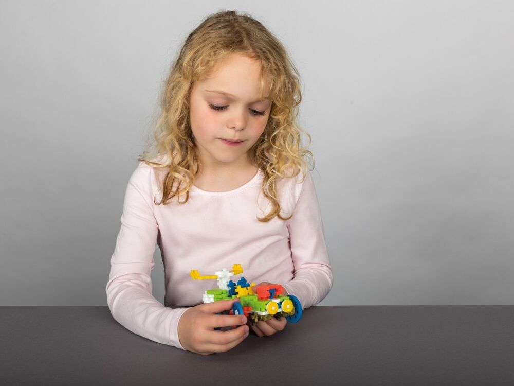 Learn to build Plus-Plus voertuigen (500st)