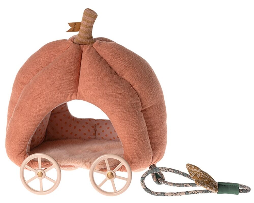 Pompoen koets voor Maileg muis