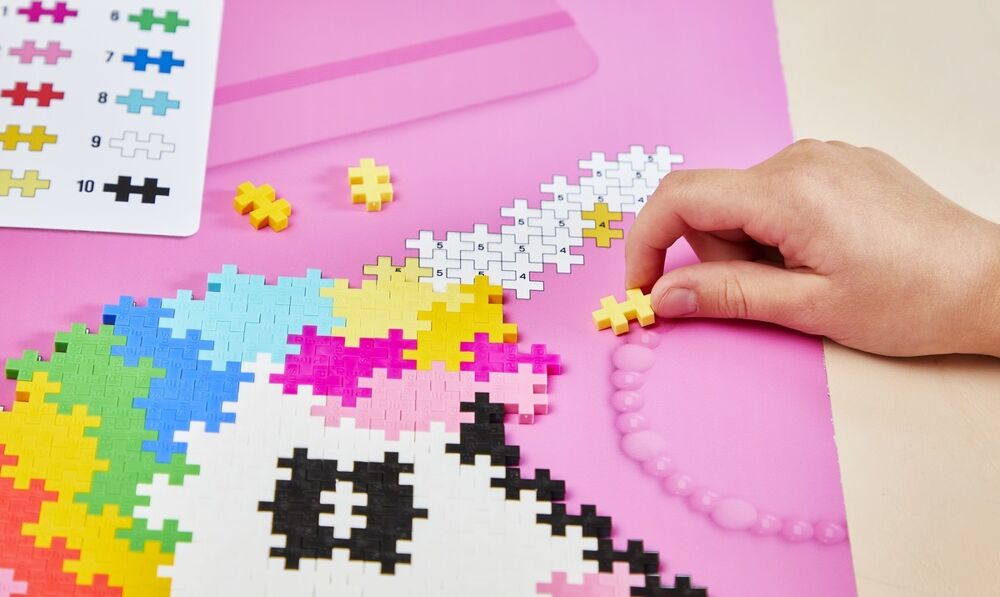 Puzzle by number Plus-Plus Eenhoorn (250st)