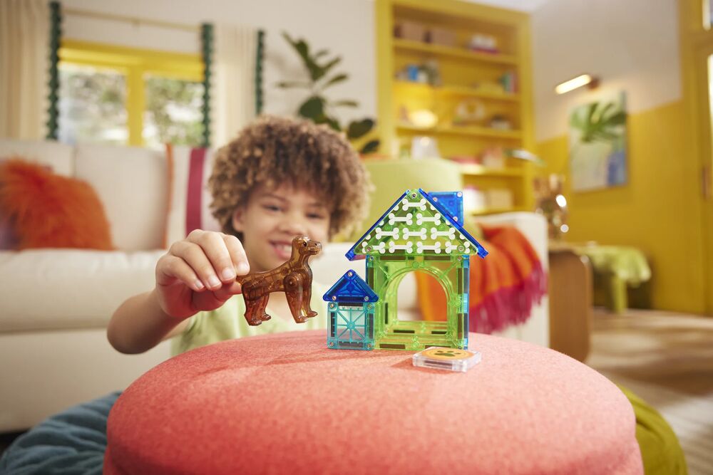 MAGNA-TILES - Dog house - 13 stuks