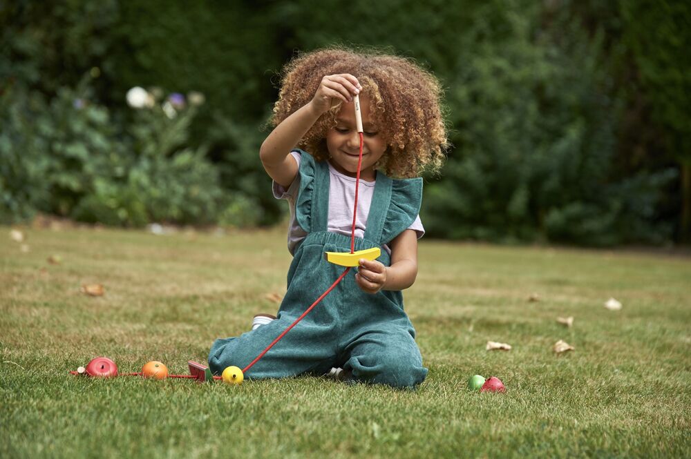 Tickit Houten Rijgvruchten (7 stuks)