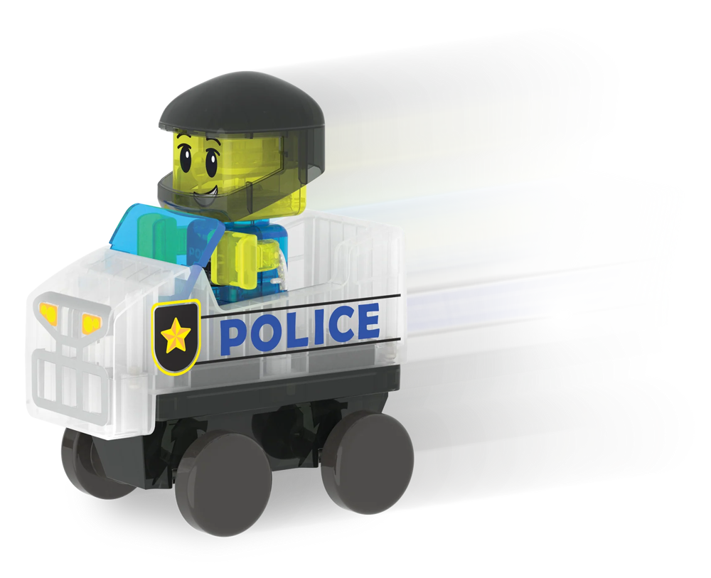 MAGNA-TILES - Police Patrol - 20 stuks