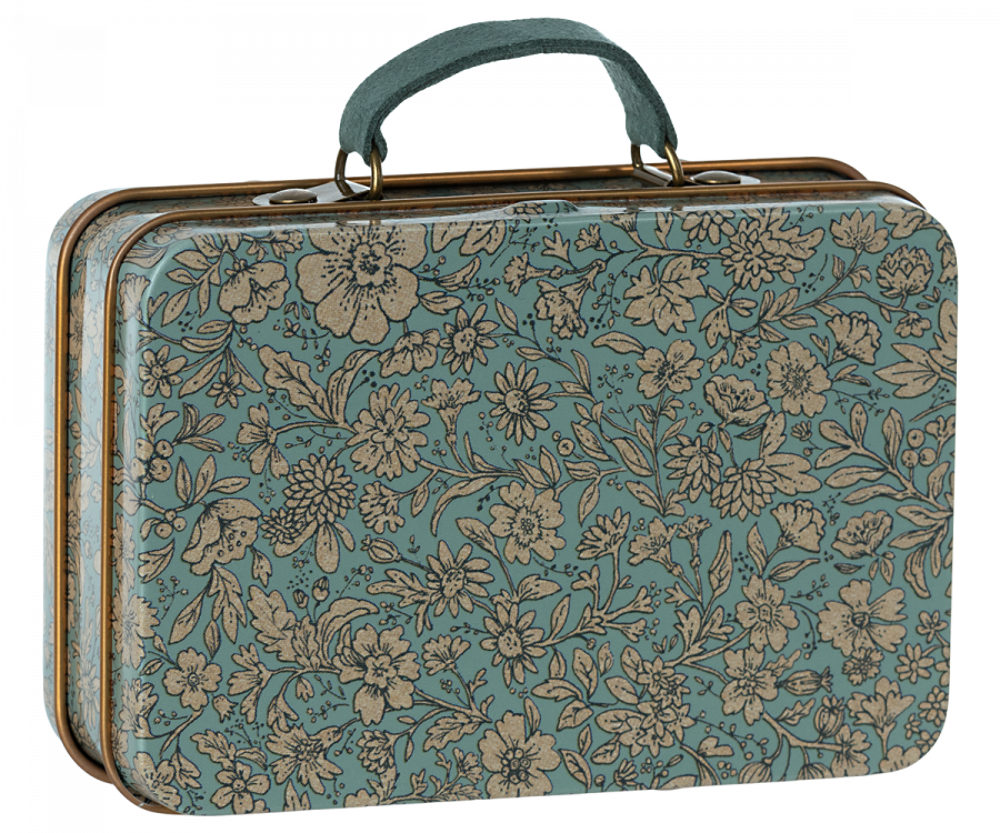 Maileg Kleine koffer - Blossom - Blue