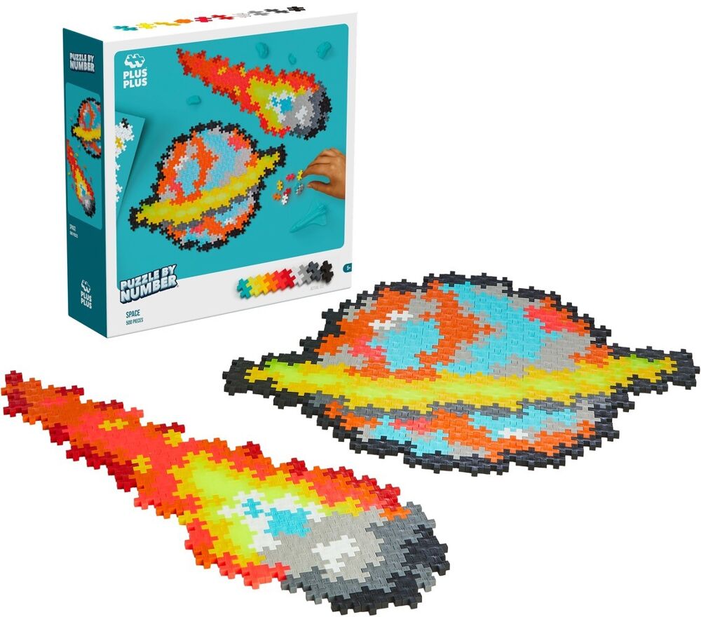 Puzzle by number Plus-Plus Ruimte (500st)