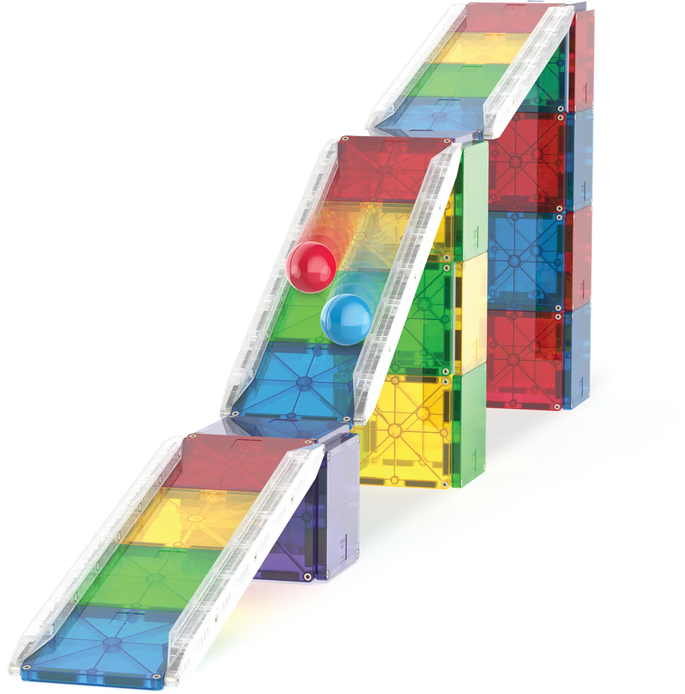 MAGNA-TILES - Rail Racers Deluxe - 90 stuks