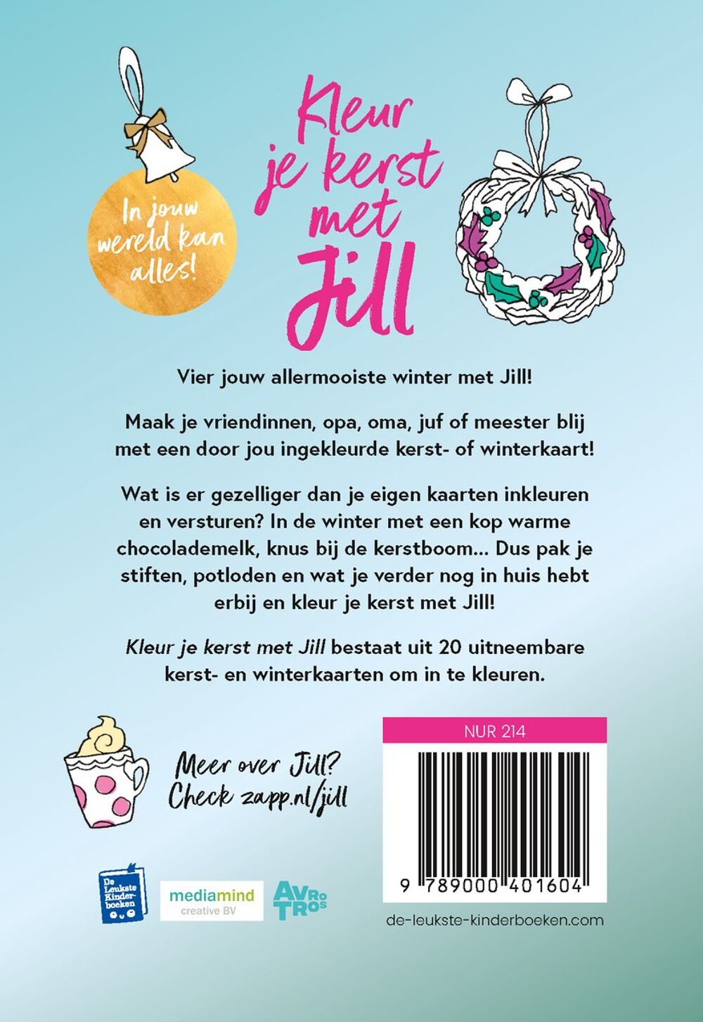 Kleur je kerst met Jill