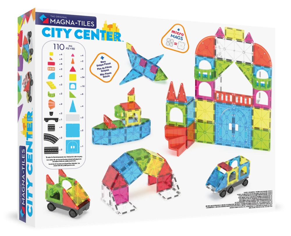 MAGNA-TILES - City Center - 110 stuks MAGNA-TILES - City Center - 110 stuks