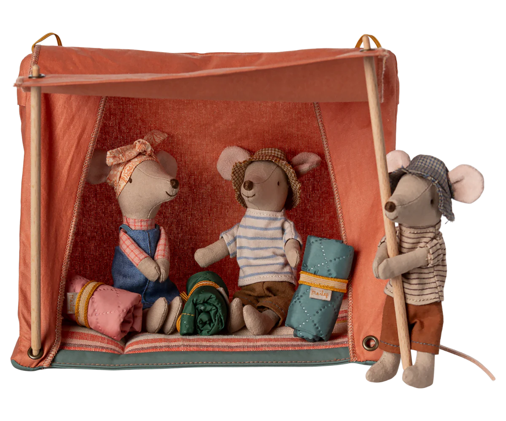 Happy camper tent voor Maileg muizen