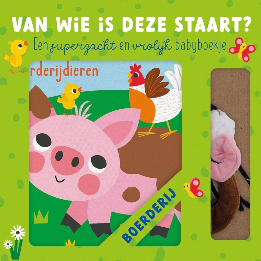 Van wie is deze staart? Boerderijdieren