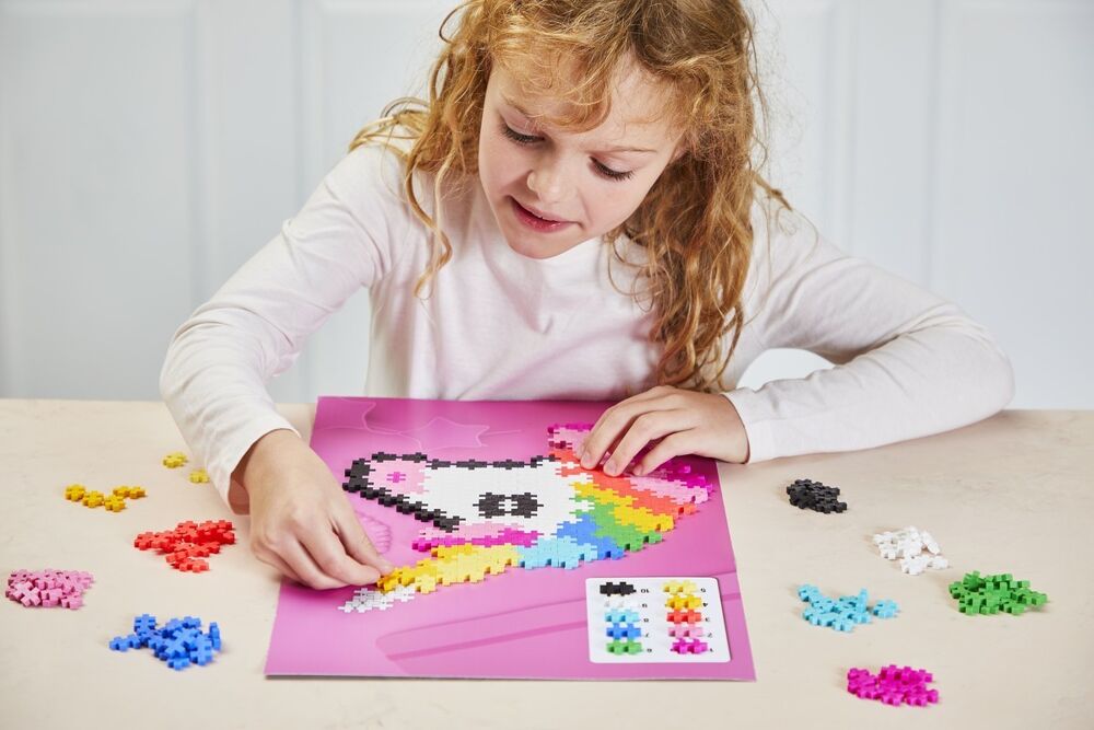 Puzzle by number Plus-Plus Eenhoorn (250st)
