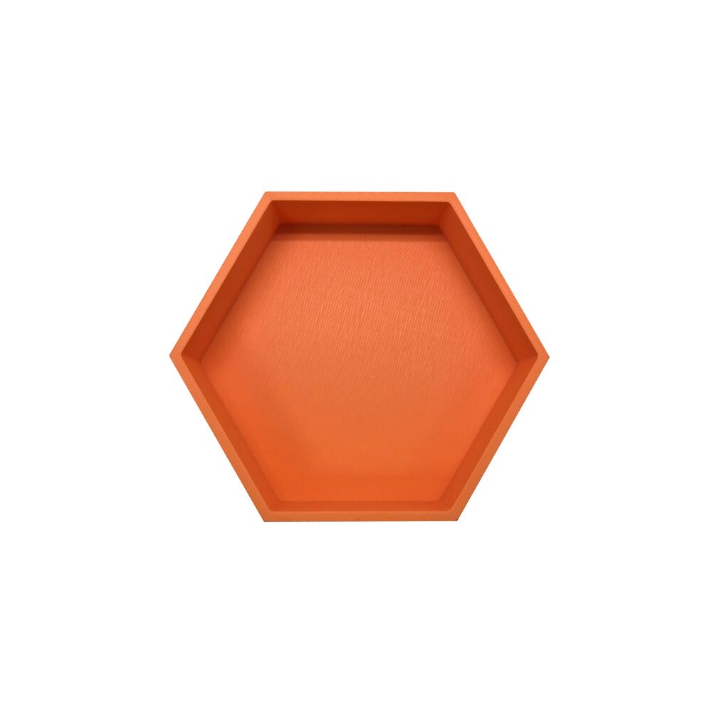 Grennn speelbakje Mandigo - Oranje - Zeshoekig - B7