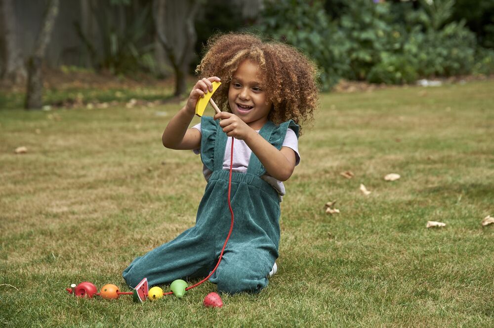 Tickit Houten Rijgvruchten (7 stuks)