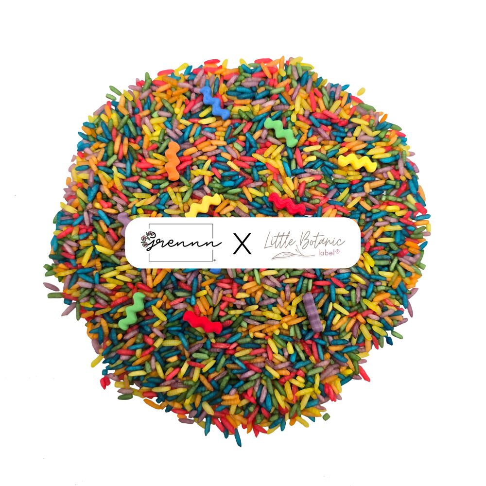 Grennn speelrijst - Wave - Regenboog - 750g t.w.v. € 10,49