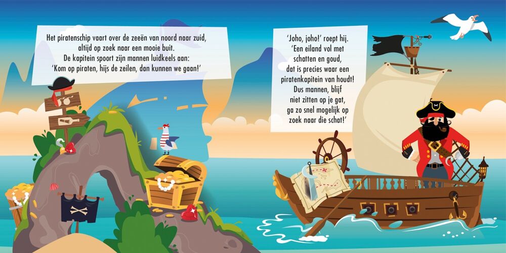 Puzzelboot Piraten