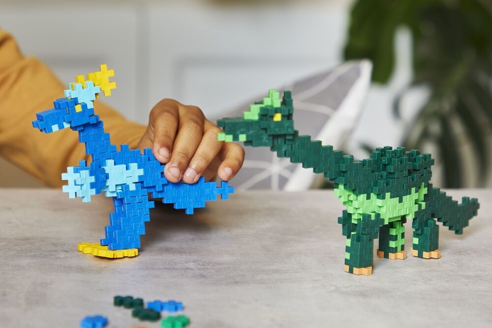 Learn to build Plus-Plus Dino's (600st)