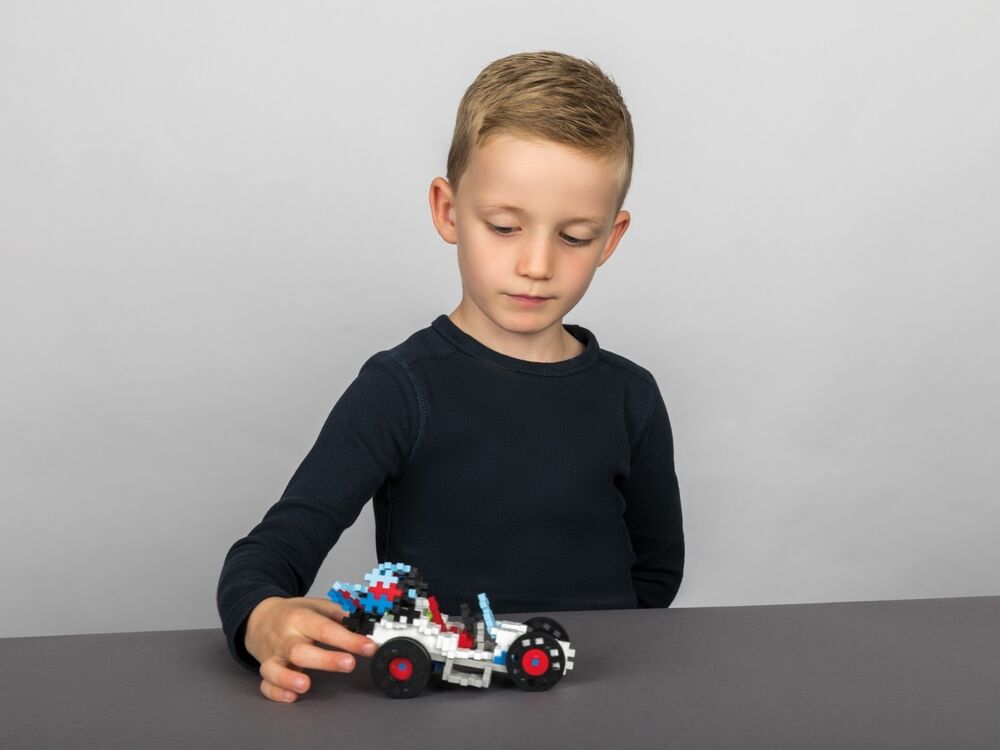 Learn to build Plus-Plus voertuigen (500st)