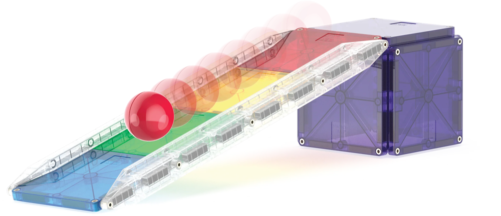 MAGNA-TILES - Rail Racers Deluxe - 90 stuks