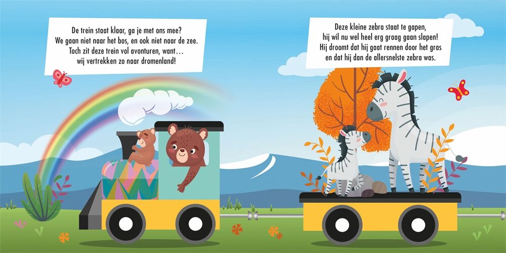 Puzzeltrein Babydieren
