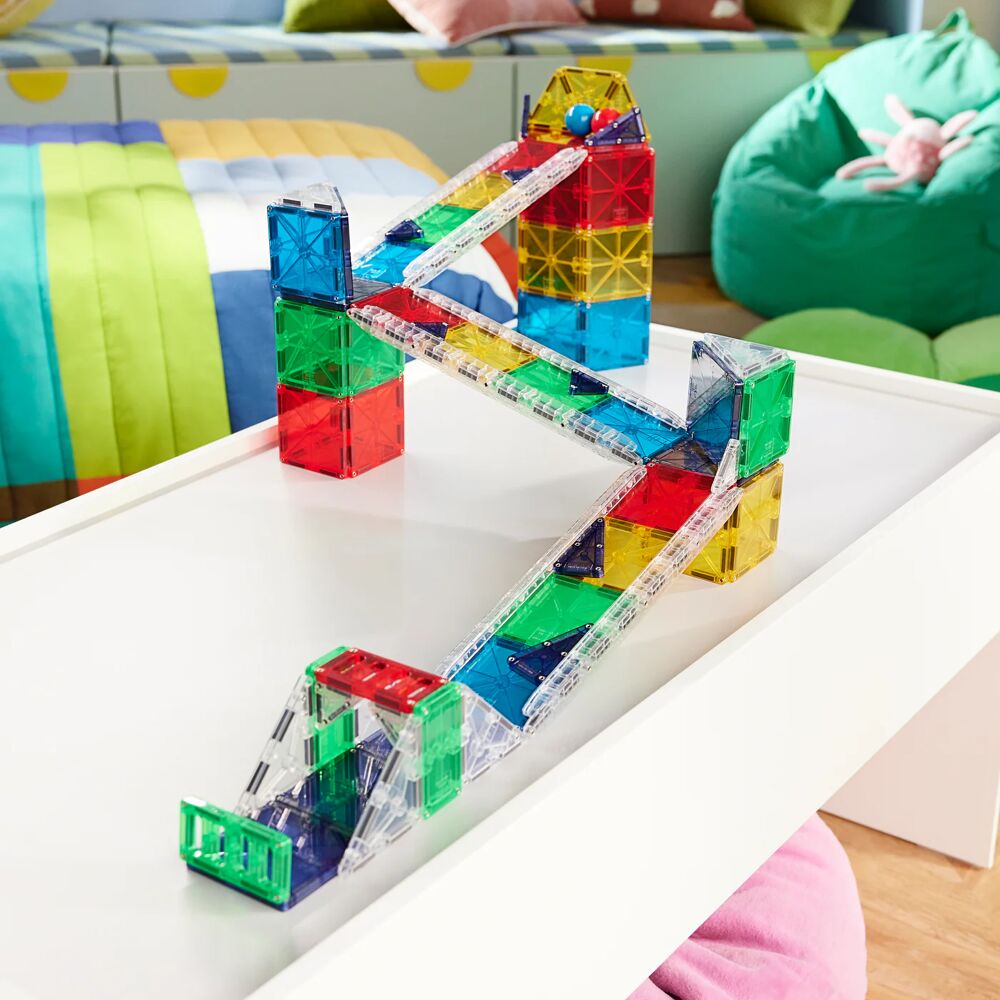 MAGNA-TILES - Rail Racers Deluxe - 90 stuks